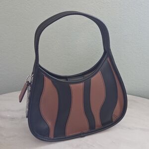 Coach ERGO BAG IN WAVY STRIPE UPCRAFTED LEATHER